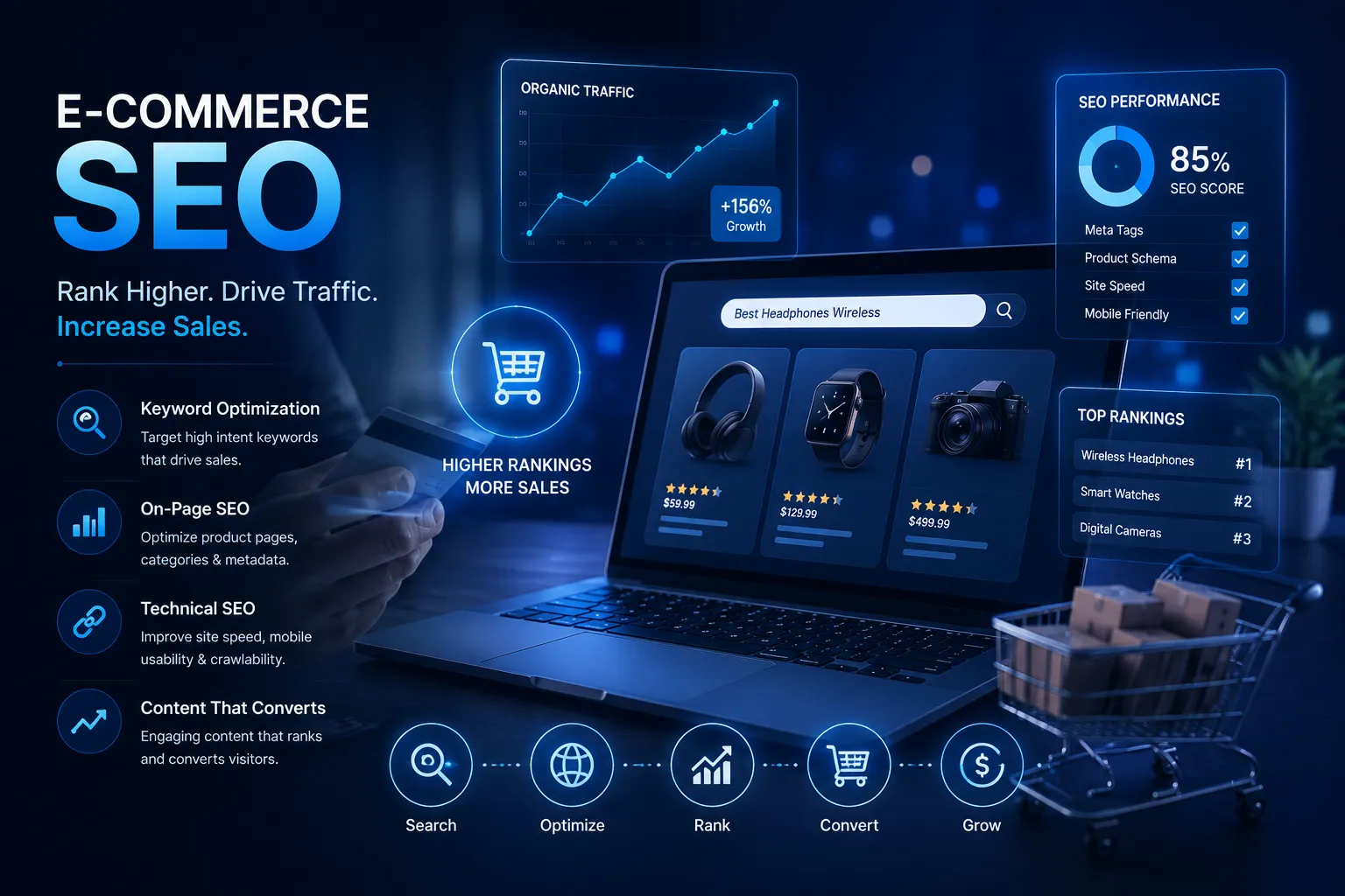 SEO Analytics Dashboard